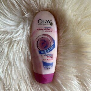 OLAY Body Wash Plus CREME RIBBONS Almond Oil Discontinued HTF 295ml 9.97Oz Rare